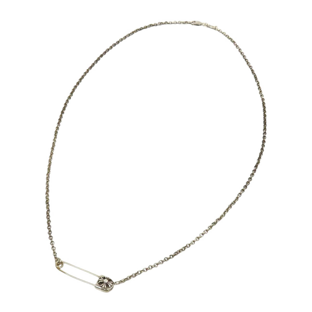 クロムハーツ セーフティピン ロールチェーン ネックレス 20インチ SV925 ユニセックス CHROME HEARTS 【中古】 【アパレル・小物】|TS Trading Co Ltd