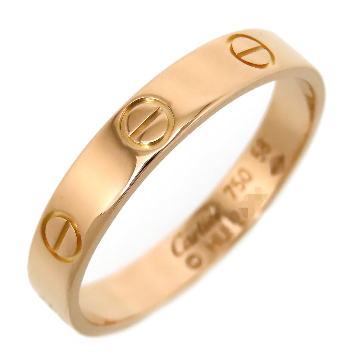 カルティエ ラブ ウェディング リング #58 B4085258 750 (K18PG) メンズ CARTIER [美品] 【中古】 【ジュエリー】