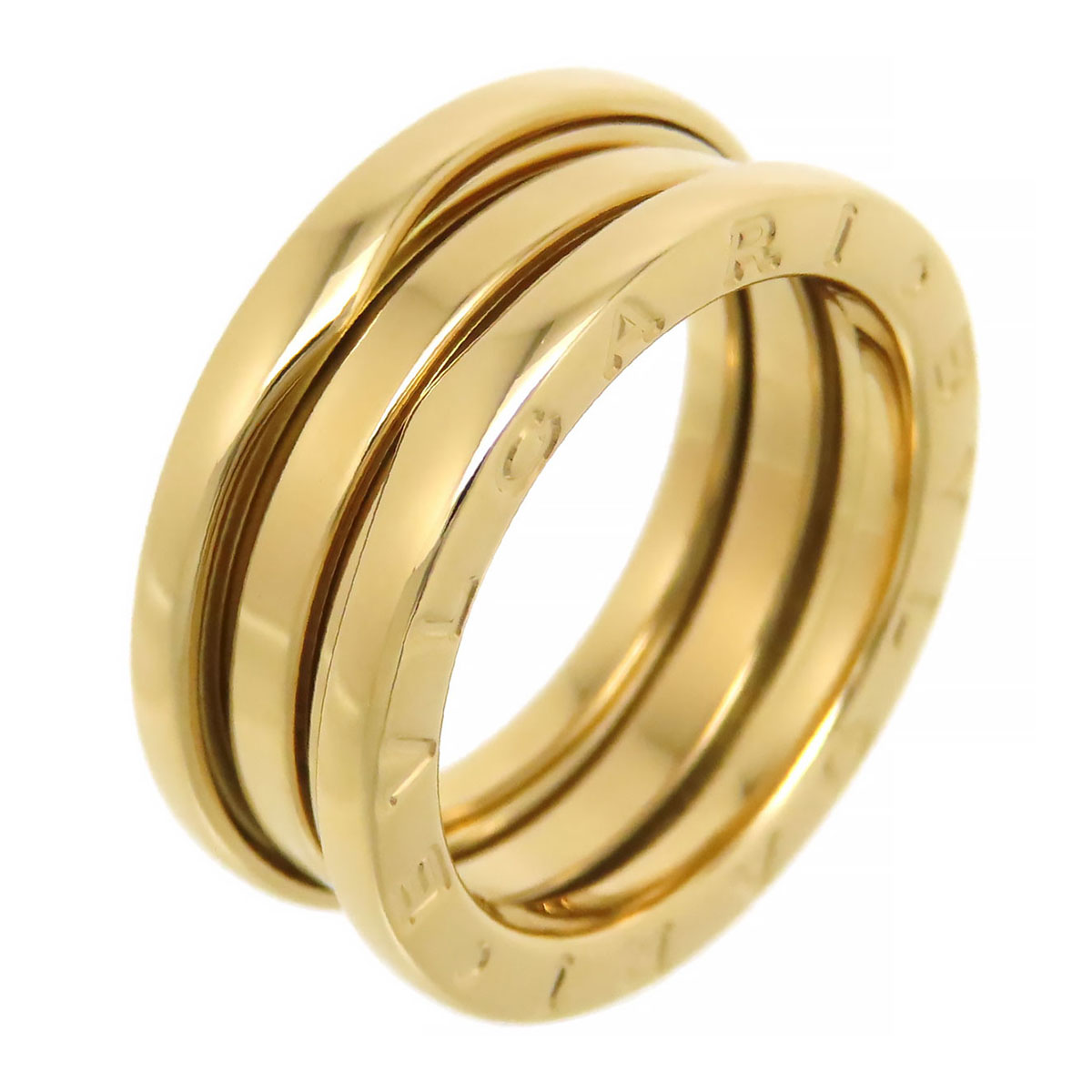 ブルガリ ビーゼロワン リング S #52 750 (K18YG) レディース BVLGARI [美品] 【中古】 【ジュエリー】｜TS Trading Co Ltd