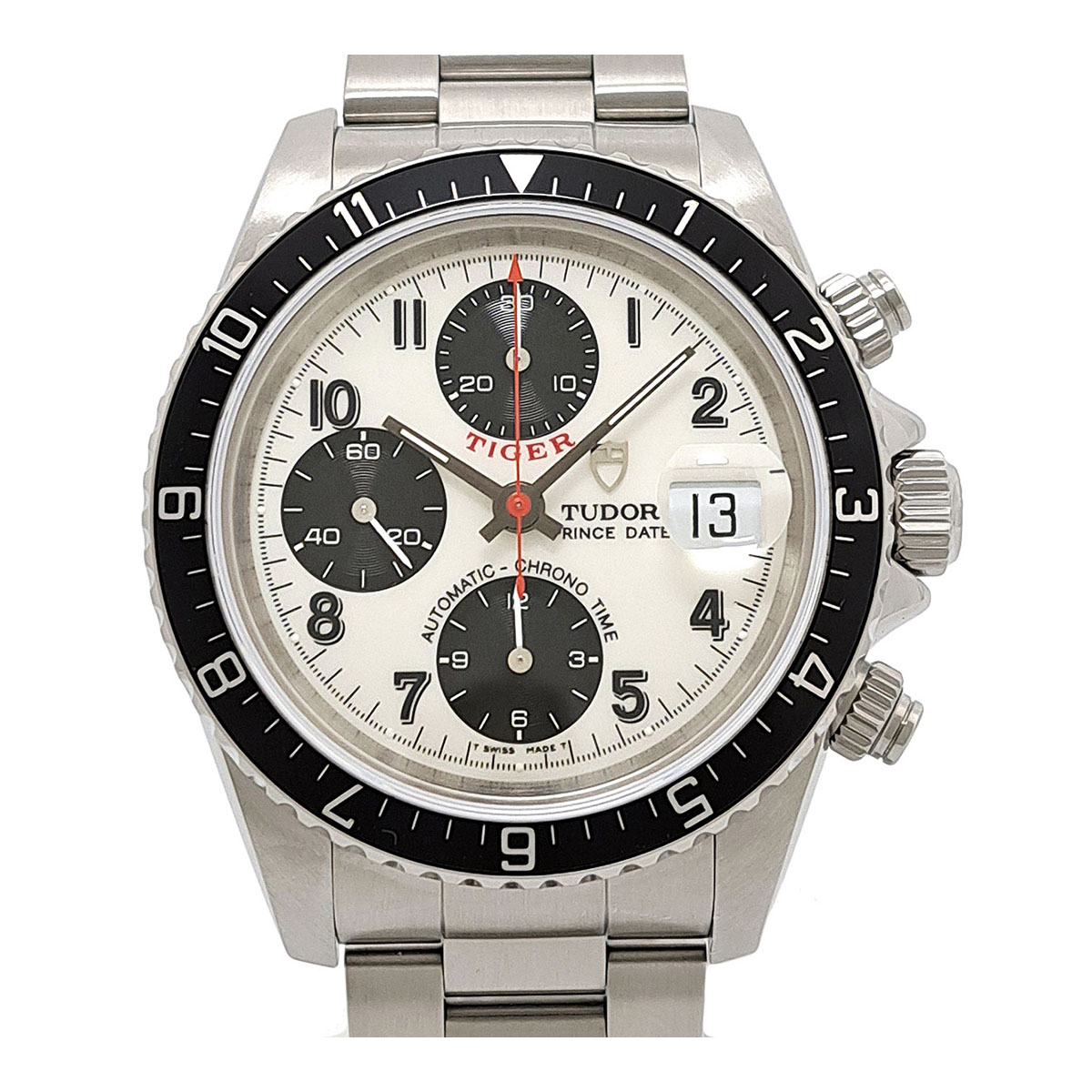 チューダー クロノタイム タイガー アイボリー 79270 自動巻き ステンレススティール メンズ TUDOR 【中古】 【時計】