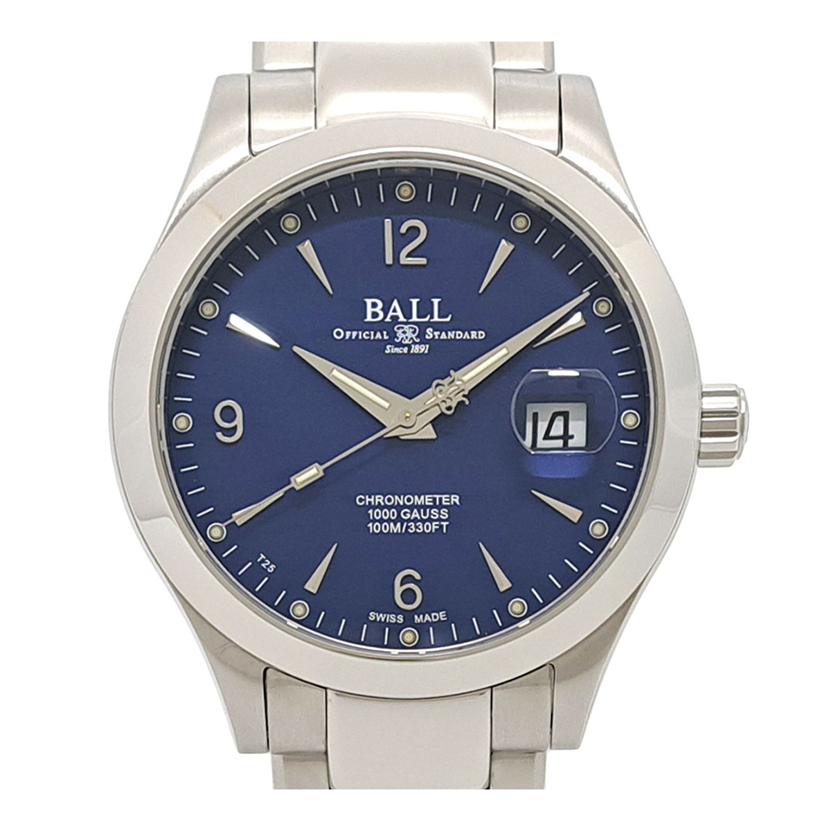 ボールウォッチ エンジニア オハイオ クロノメーター NM9026C-S5CJ-BE 自動巻き ステンレススティール メンズ BALLWATCH 【中古】 【時計】｜TS Trading Co Ltd