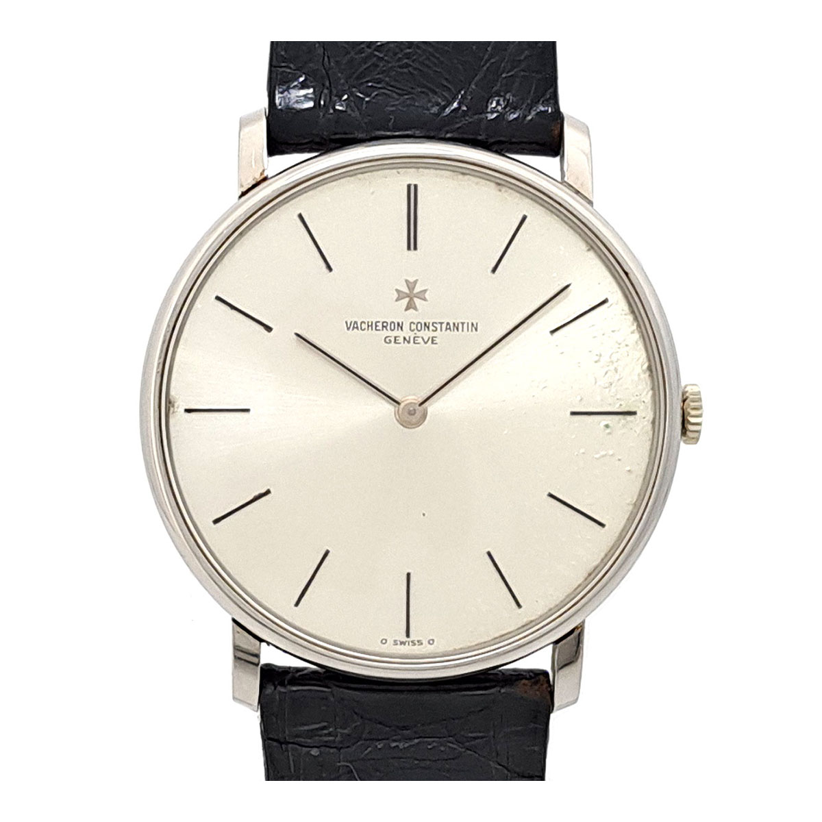 ヴァシュロンコンスタンタン ジュネーブ ラウンド Cal.1015 39005 手巻き ステンレススティール メンズ ボーイズ VACHERON CONSTANTIN [アンティーク ヴィンテージ] 【中古】 【時計】