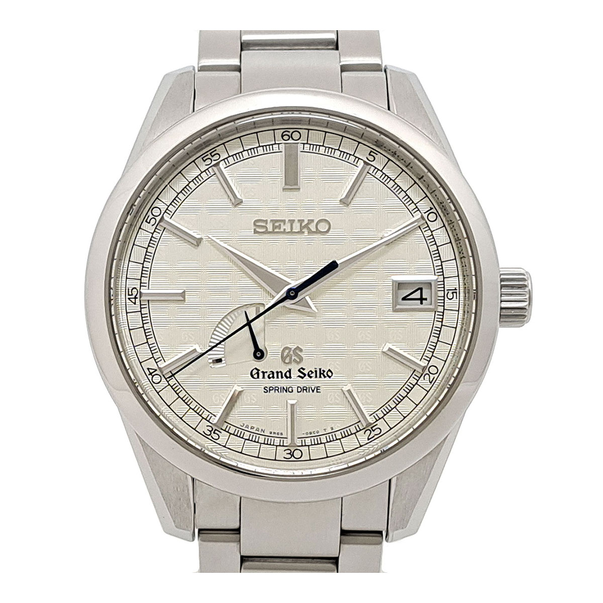 セイコー グランドセイコー パワーリザーブ 10周年記念 SBGA111 スプリングドライブ ステンレススティール メンズ SEIKO 【中古】 【時計】|TS Trading Co Ltd