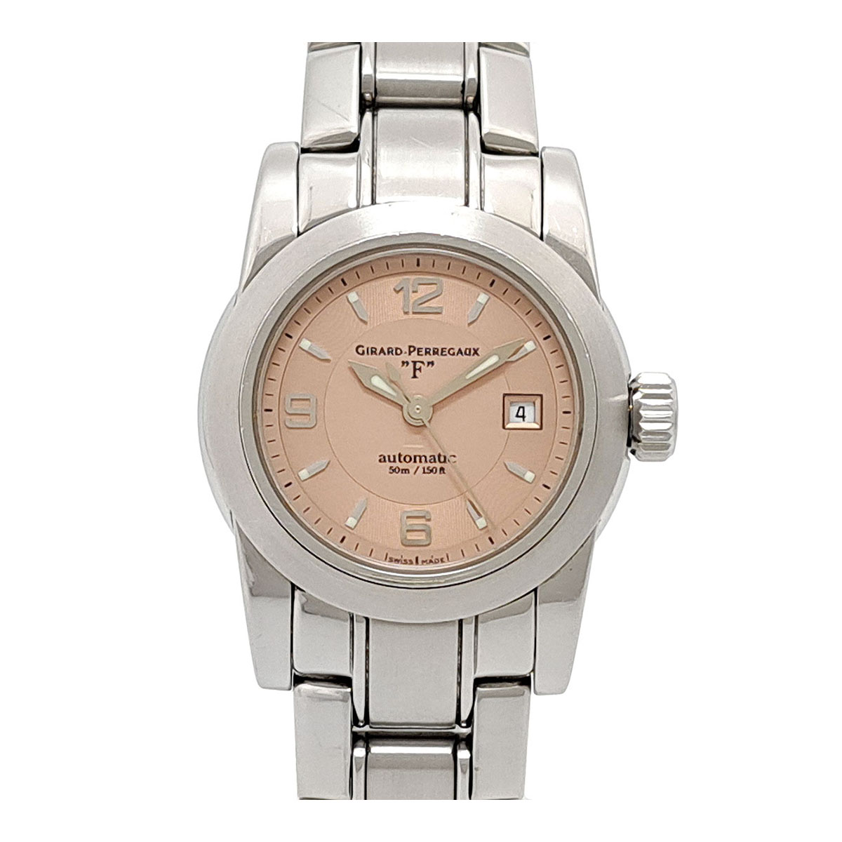 ジラールペルゴ 8039 F 8039 自動小銃一巻き ステンレス鋼スチール写真 レディース GIRARD-PERREGAUX 【中古】 【時辰儀】