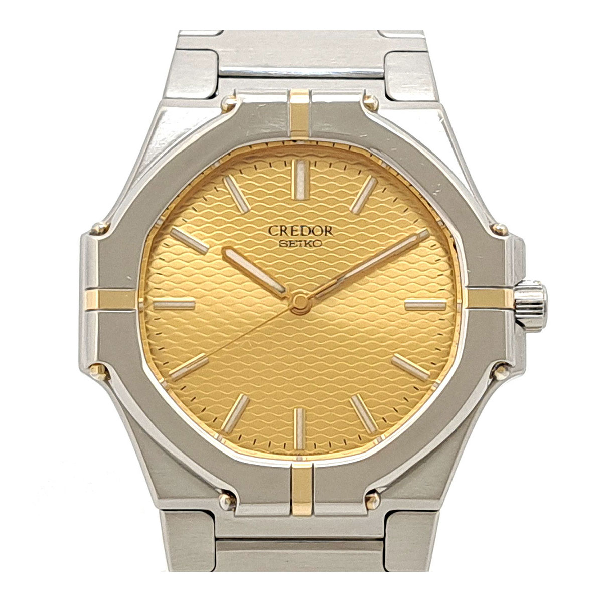 セイコー クレドール ツインクオーツ ジェンタデザイン 9461-5010 石英 ステンレス鋼スチール写真 メンズ SEIKO 【中古】 【時辰儀】