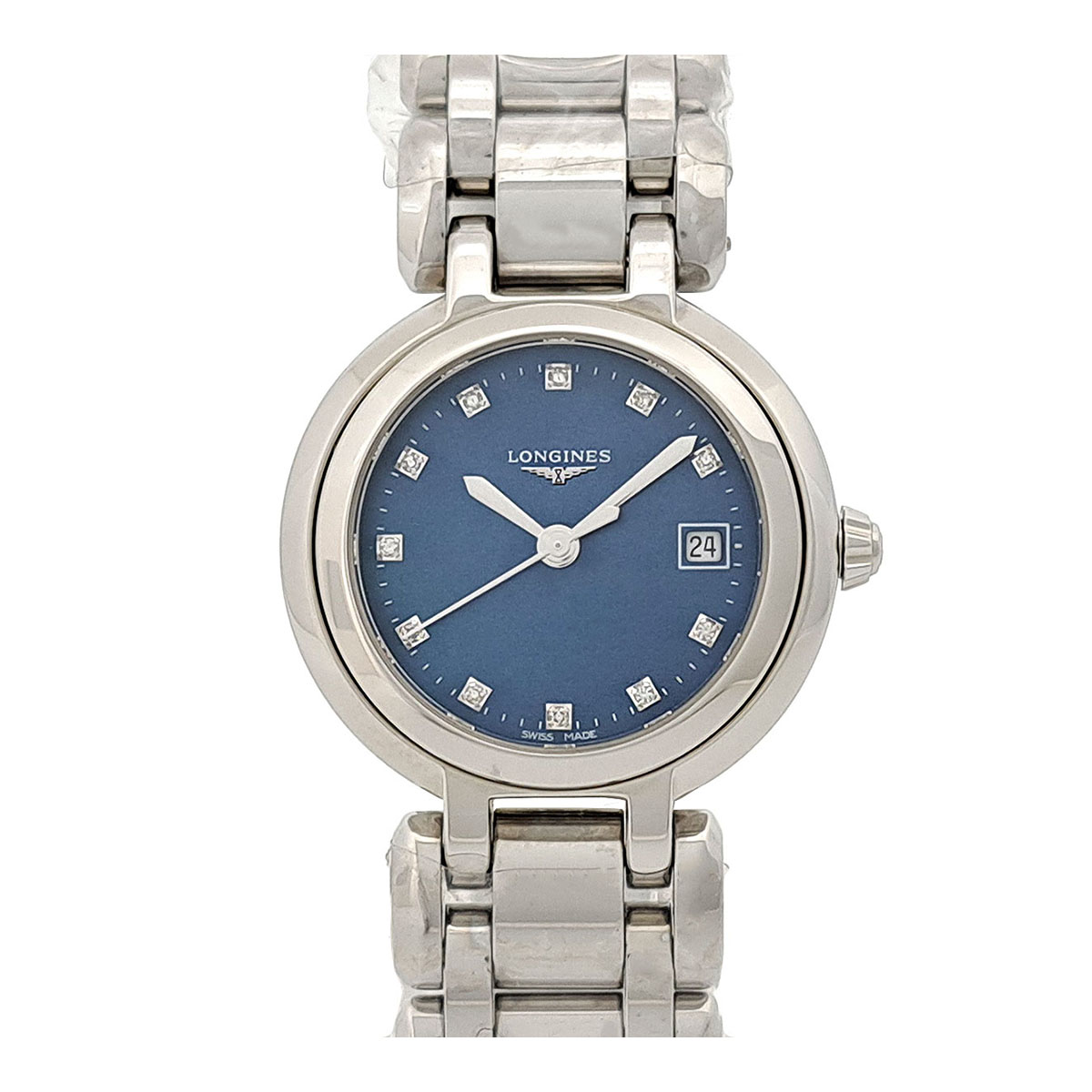 ロンジン プリマルナ L8.110.4 石英 ステンレス鋼スチール写真 レディース LONGINES [未当て嵌める品] 【中古】 【時辰儀】