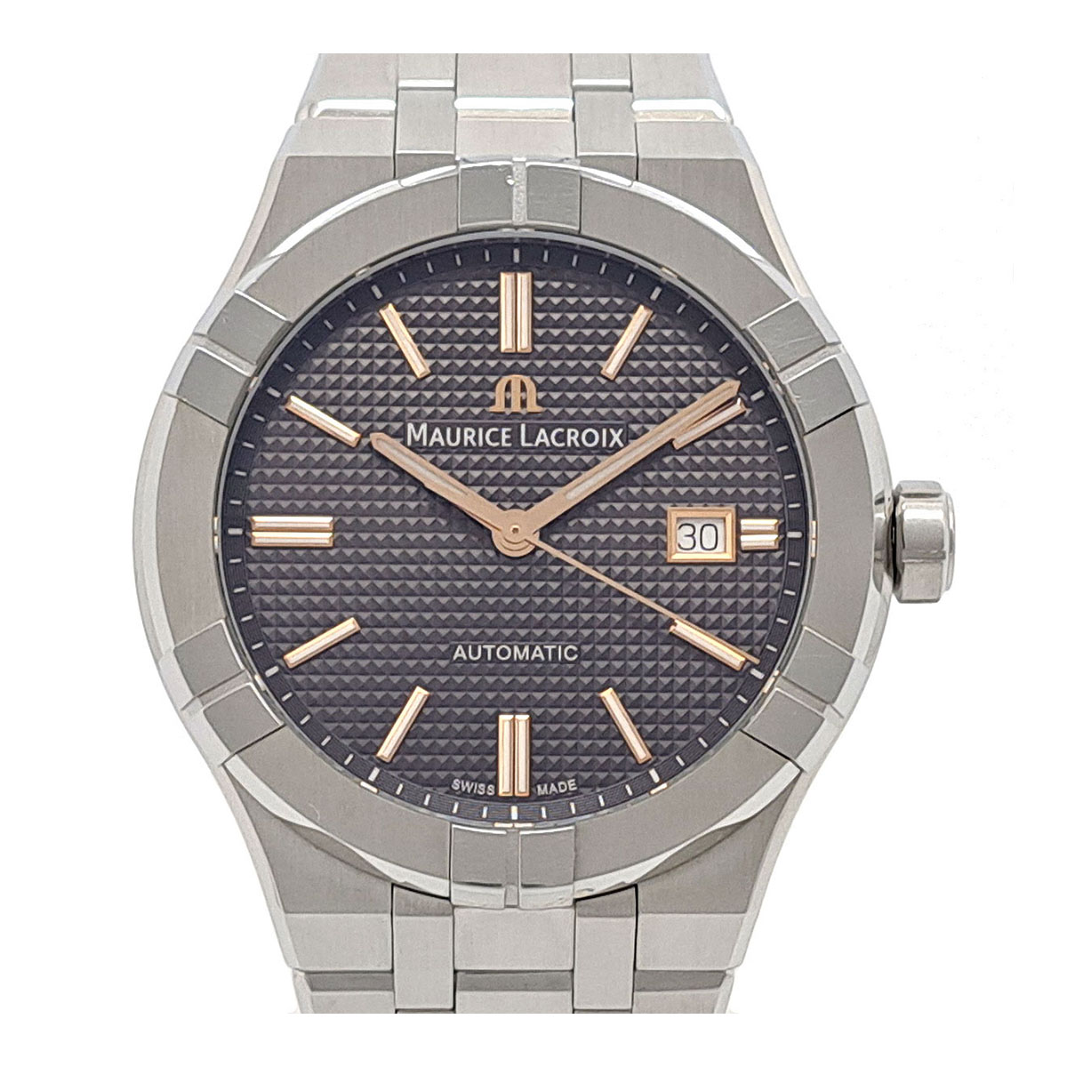 モーリスラクロア アイコン AI6008-SS002-331-1 自動巻き ステンレススティール メンズ MAURICE LACROIX 【中古】 【時計】|TS Trading Co Ltd