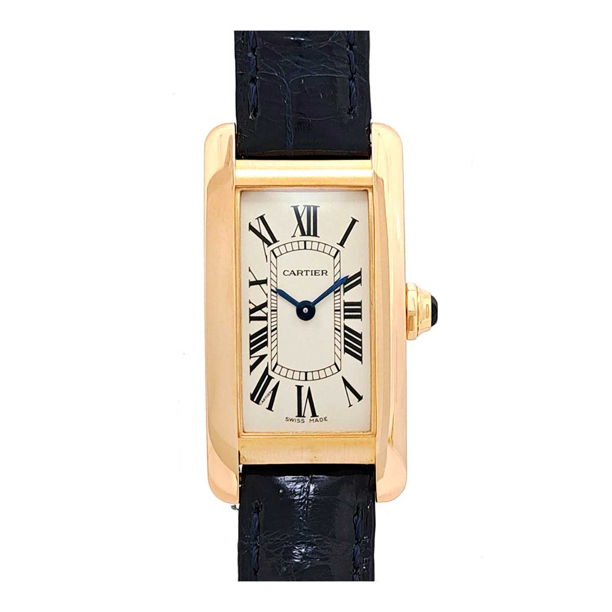 カルティエ タンク アメリカン ウォッチ W2607456 クオーツ ピンクゴールド レディース CARTIER 【中古】 【時計】|TS Trading Co Ltd