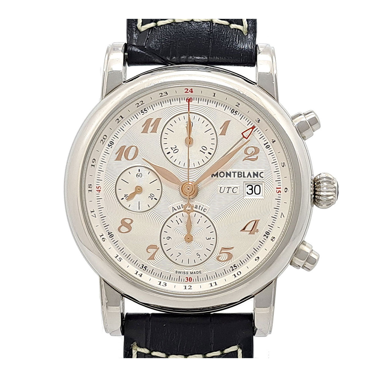 モンブラン スター クロノグラフ 7223 自動巻き ステンレススティール メンズ MONTBLANC 【中古】 【時計】|TS Trading Co Ltd