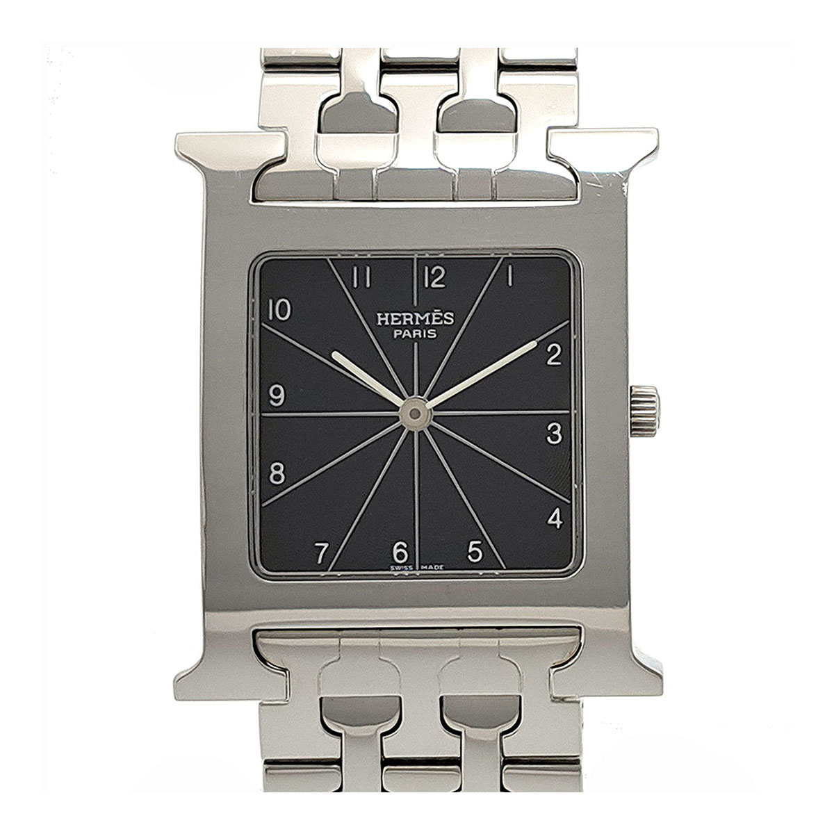 エルメス Hウォッチ HH1.710 クオーツ ステンレススティール メンズ HERMES 【中古】 【時計】|TS Trading Co Ltd