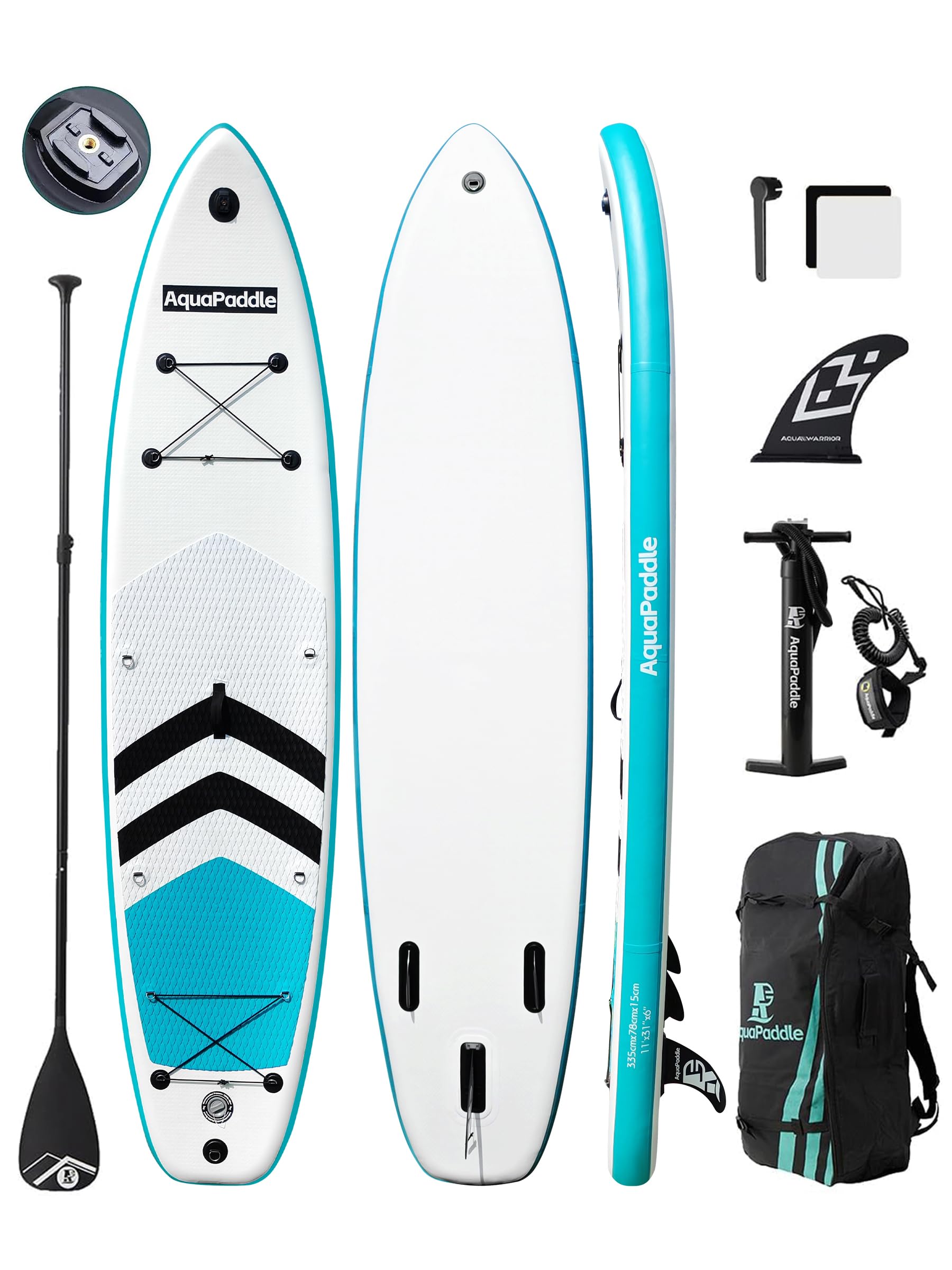 SUPボード サップボード インフレータブル スタンドアップパドルボード sup 長さ320cm/335cm 最大安全荷重150kg 耐久性 安定性 超軽量 滑り止め 初心者 セット グレー335cm｜tutatu