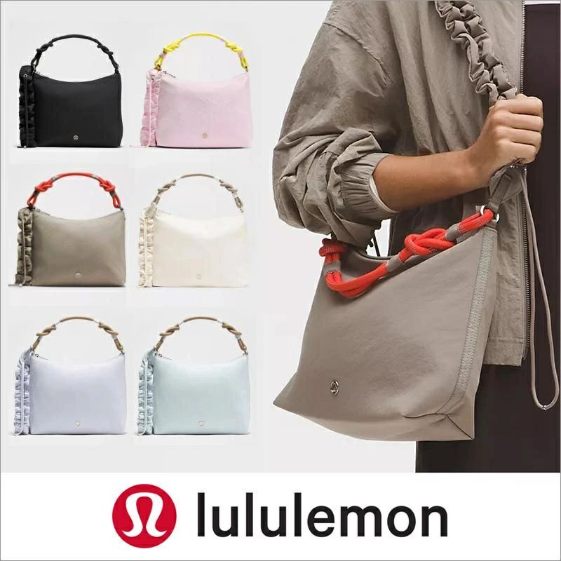 6.5L ショルダーバッグ Convertible レディース 斜め掛け コンバーチブル Ruched lululemon Crossbody ルーシュ ブランド クロス|土崎商店 店
