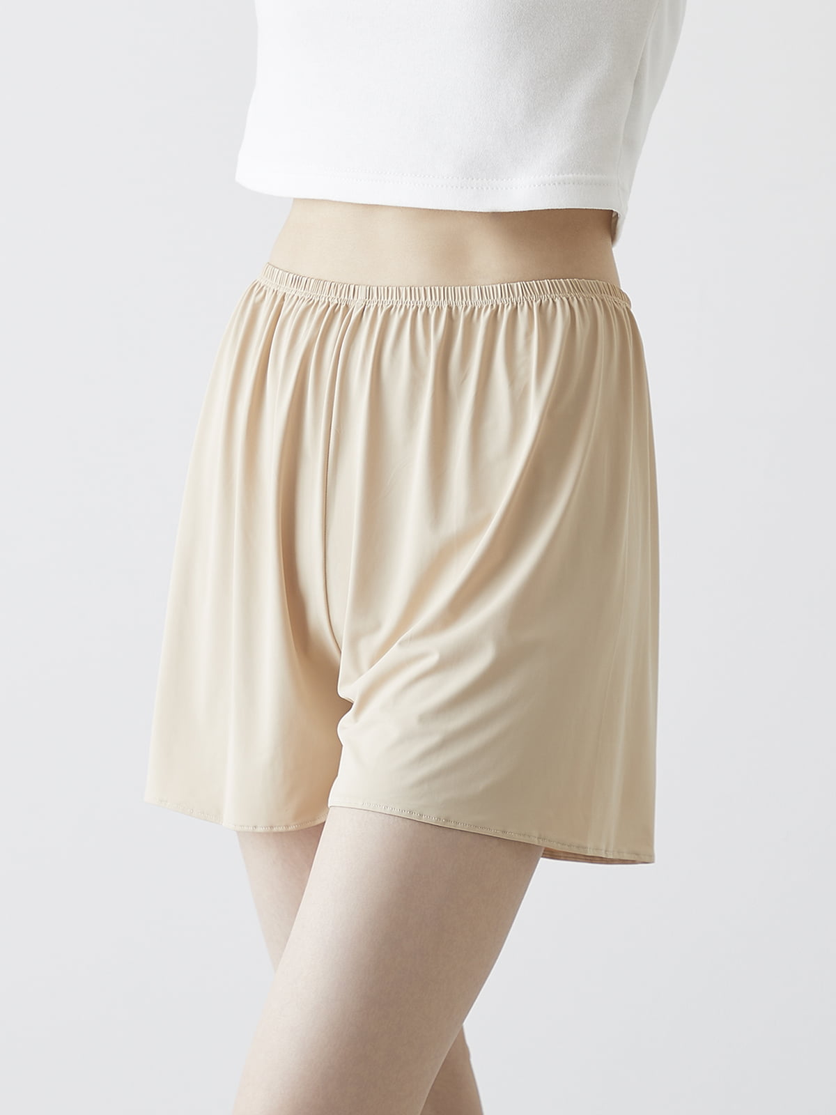 楽天市場】レディース ペチパンツ インナー 吸水速乾 3分丈 透けにくい