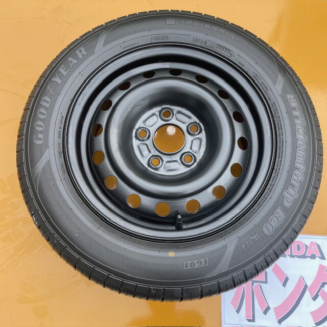 楽天市場】【中古】スペアタイヤに最適ホンダ純正スチール