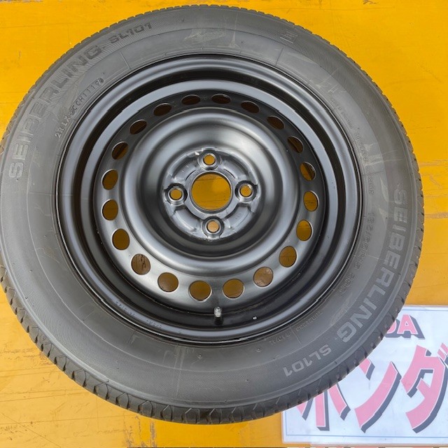 中古ノーマルタイヤ　ブリヂストン　ホンダ純正スチールホイール付　4本セット 楽天市場】ホンダ純正 スチールホイール（タイヤ幅（mm）175
