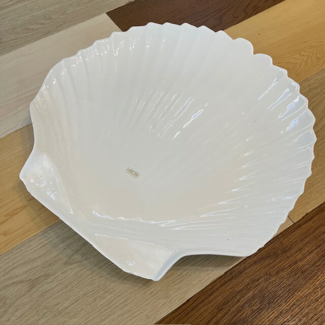 専用4枚 巨大な貝殻　天然貝殻　蓮子花螺鈿　お皿　1枚価格　28x16cm aito製作所 ボウル 14cm 輪花皿 花皿 花シリーズ 洋食器 陶器