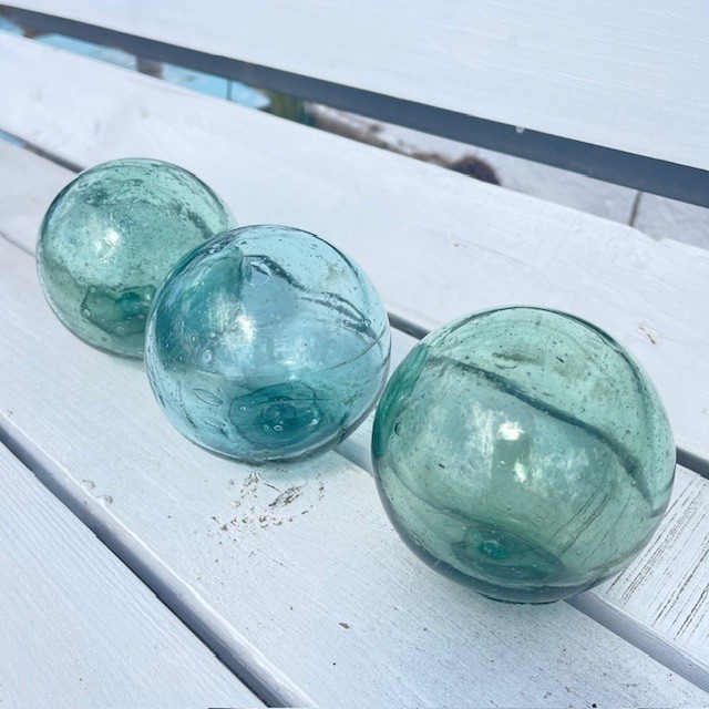 昭和レトロ　浮き玉　３個セット imgrc0098065638.jpg