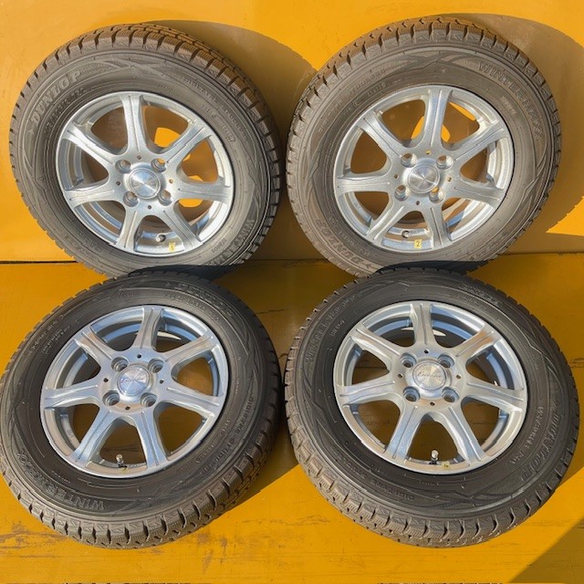 楽天市場】【中古】2019年 ブリヂストン スタッドレス145/80R13＋