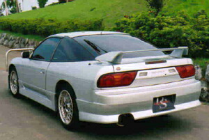 アスレーシング＜br /＞１８０ＳＸ＜br /＞エアロ、リアバンパースポイラー＜br /＞おすすめＵＳレーシング