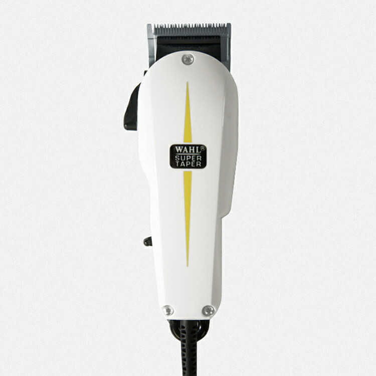 WAHL バリカン ウォール No.89 Super Taper スーパー テーパー クリッパー フラッグシップモデル スーパーテーパー 電磁式 トリミング バール 60ヘルツ 電気シェーバー トリマー 50ヘルツ 【正規取扱店】 好評 つや髪美肌研究SHOP 電気バリカン プロ用美容室専門店 高トルク ホワイト