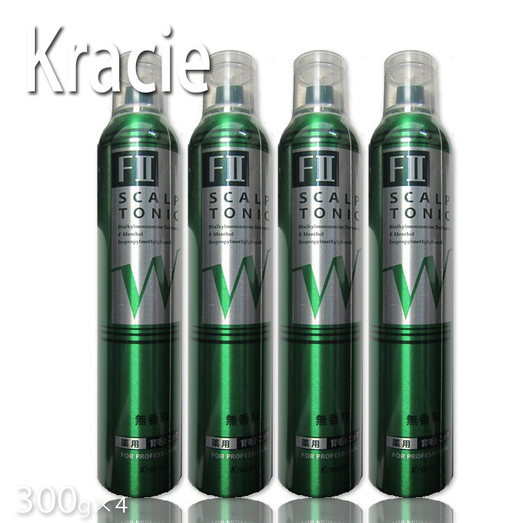 【期間限定】【送料無料】クラシエ薬用ケイカンロII育毛トニック(W)300g×4本セット【医薬部外品】【KIK】ケイカンロF2【hiyasi】【evidence】【育毛養毛剤業務用温泉施設温浴施設スポーツ施設ゴルフ場スパ施設ホテルつや髪美肌研究SHOP】
