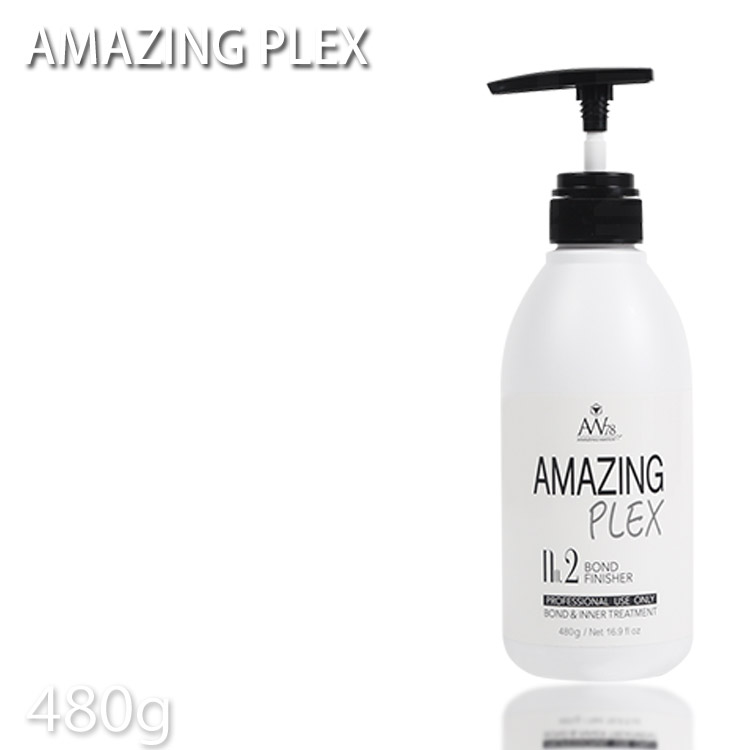 アメイジングプレックス Amazing Plex No2 ボンドフィニッシャー 480g アメイジングプレックス ブリーチ ハイ色相カラー用処理剤 プロ用美容室専門店 プレゼント 母の日 父の日 退職 ご挨拶 プチギフト お返し 贈り物 ギフト 誕生日 つや髪美肌査問shop ブリーチ