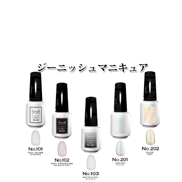 楽天市場】【ポスト投函 送料無料】ジーニッシュマニキュア 8ml