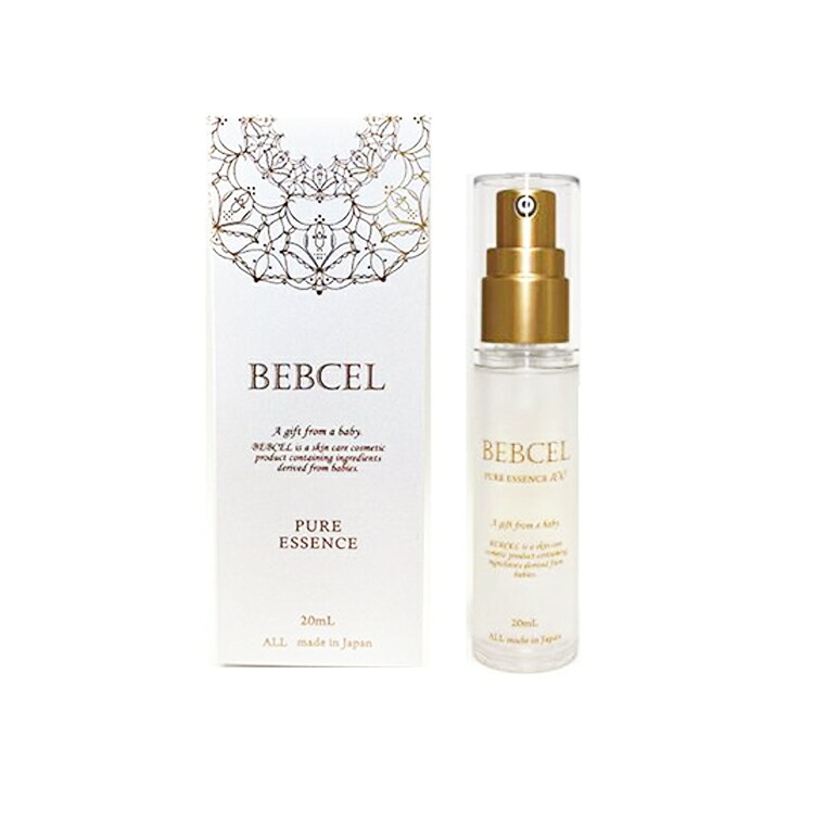 【エントリーでポイント5倍】BEBCEL ベビセル ピュアエッセンス100 20ml 美容液 セラム ヒト幹細胞コスメ ヒト毛根細胞順化培養液 敏感肌 赤ちゃん由来 プロ用美容室専門店 プレゼント用 プチギフト用｜つや髪美肌研究ＳＨＯＰ