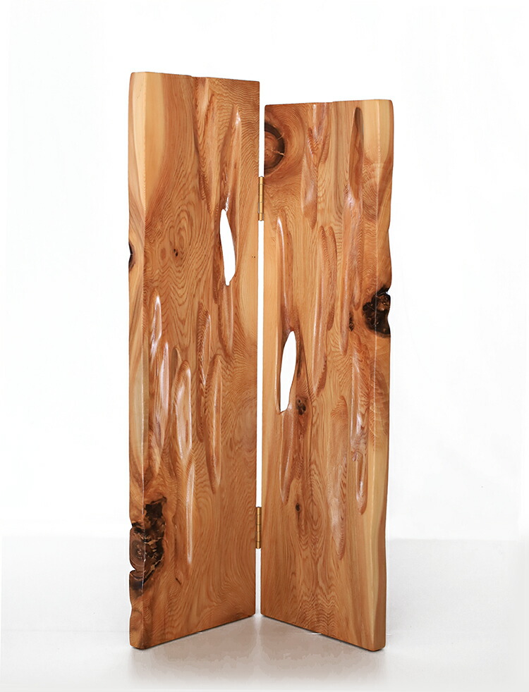 楽天市場】送料無料 衝立 間仕切 希少 一枚板 天然木 H130cm 台座付き