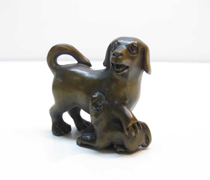 楽天市場】木彫り 根付 〜犬〜一刀彫 / 素材：柘植 : 津山銘木有馬店