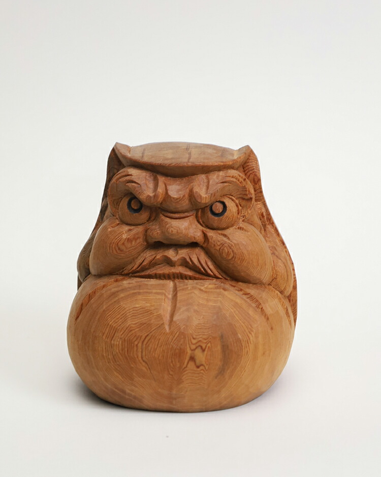 楽天市場】黄【高7cm】布袋様 木彫り 置物 一刀彫 / 素材：ひのき