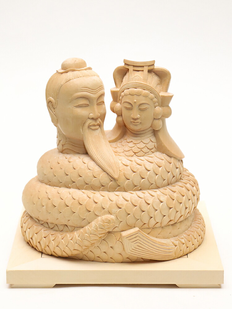 銅製 女媧神像 蛇身人首像 工芸品 居宅供養置物 銅製 女媧神像 蛇身人首像 工芸品 居宅供養置物 銅製 女