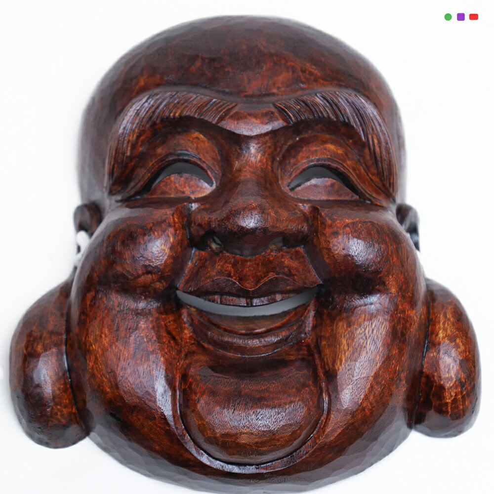 楽天市場】お面 木彫り 天狗 壁掛け用 仕様：無垢 / 素材：楠(木