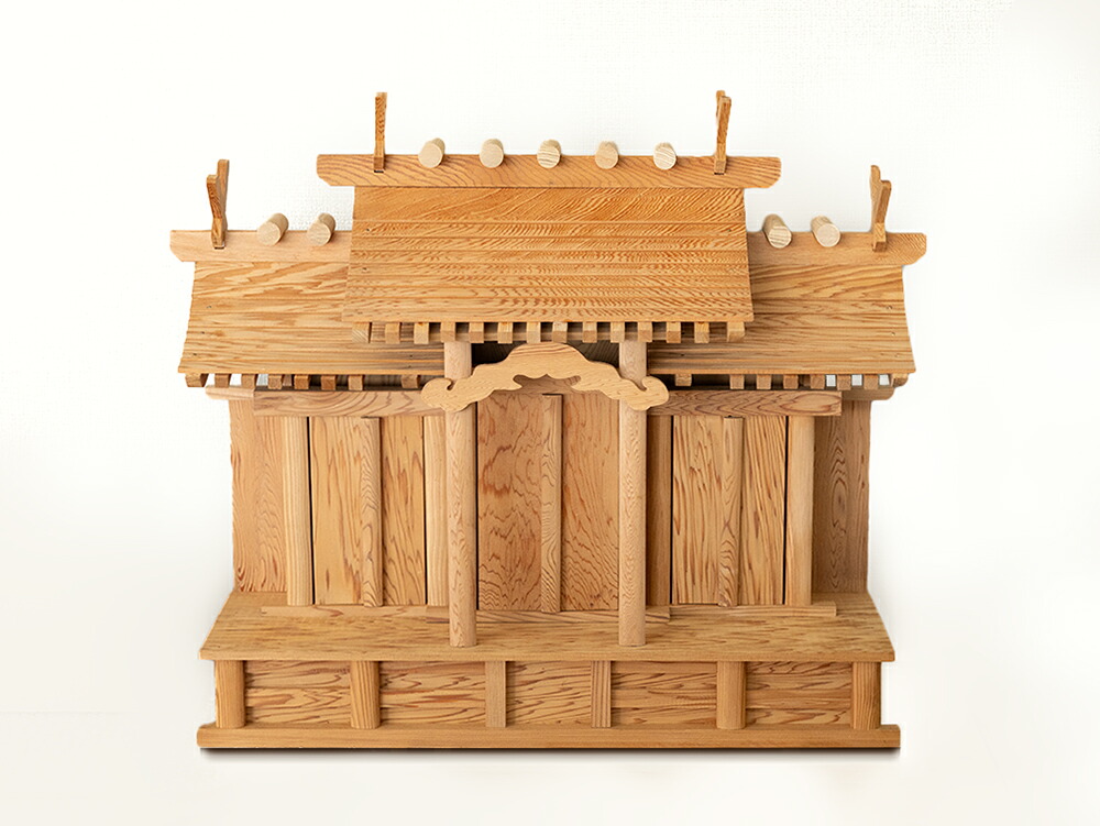 ～神棚 三社からだ付き～\u003cBR\u003e遣りくち：純一無雑 / 原料品：屋久杉