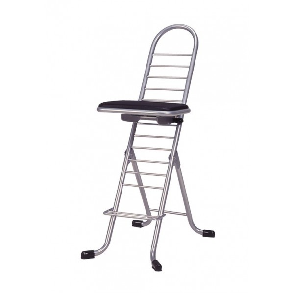 ルネセイコウ プロワークチェアー W420xD590xH930(SH320-850) シルバー PW-500 CL 1台|DIY FACTORY ONLINE SHOP