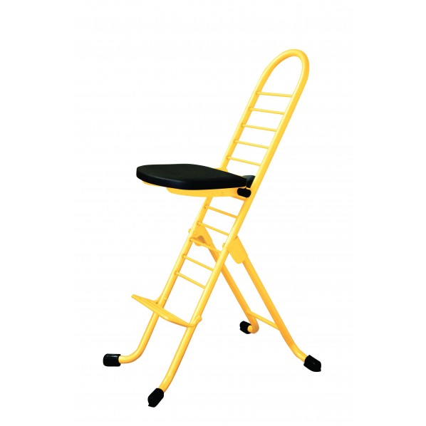 ルネセイコウ プロワークチェアー W420xD590xH930(SH310-840) イエロー PW-550 Y 1台|DIY FACTORY ONLINE SHOP