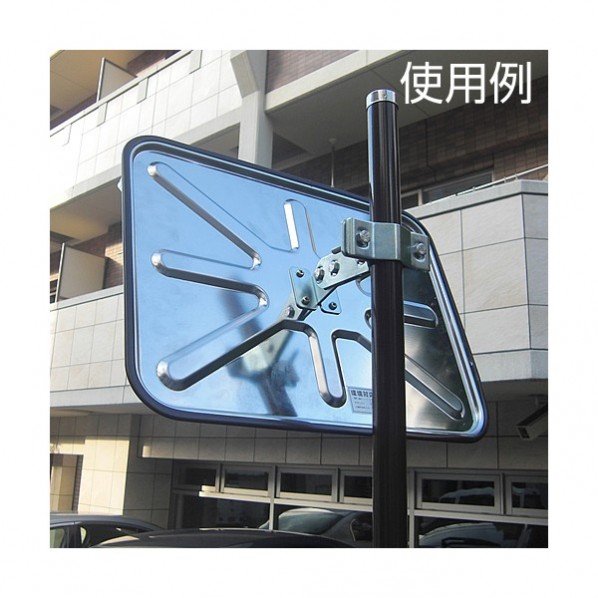 信栄物産 ミラー用 支柱 34φ×2200mm 黒 B-5BK 1台|DIY FACTORY ONLINE SHOP