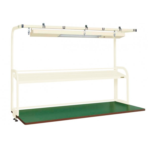 サカエ作業台用計測器架台1800&times;600&times;1200mmアイボリーKFP180I｜DIY FACTORY ONLINE SHOP