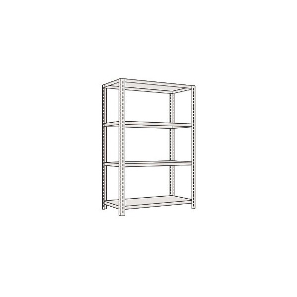 サカエ開放型棚1800×300×1200mmグレーLF8714|DIY FACTORY ONLINE SHOP