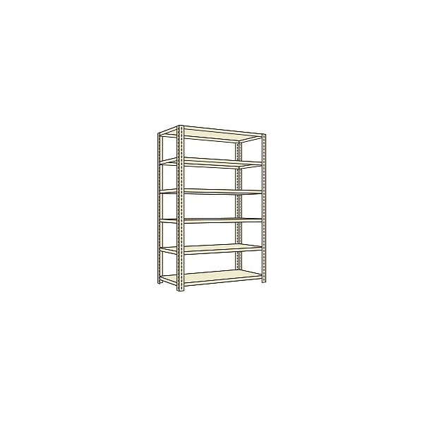 サカエ開放型棚1500&times;300&times;2100mmアイボリーLWF2516｜DIY FACTORY ONLINE SHOP