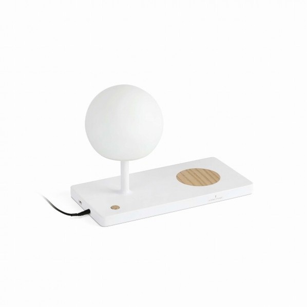 ゴーリキアイランド NIKO LED White table lamp 300&times;220&times;145mm ホワイト FA01007 1台｜DIY FACTORY ONLINE SHOP