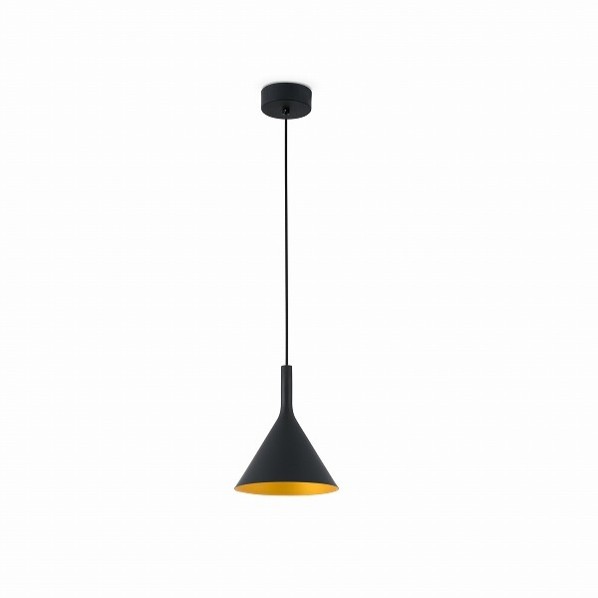 ゴーリキアイランド PAM-P LED Black and gold pendant lamp 165×1715×165mm ブラック FA64160 1台|DIY FACTORY ONLINE SHOP