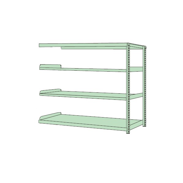 サカエRKラック(連結)1800×450×1800mmグリーンRKN-8484R|DIY FACTORY ONLINE SHOP