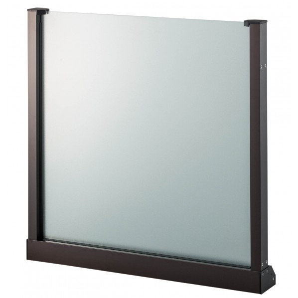 PET'S ADVANCE セーフテリア 600フラット クリア 800mm&times;603mm&times;90mm ダークブラウン SFT-C8060DB 1台｜DIY FACTORY ONLINE SHOP
