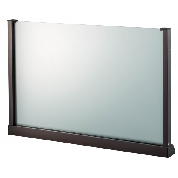 PET'S ADVANCE セーフテリア 900フラット クリア 600mm×903mm×90mm ダークブラウン SFT-C6090DB 1台|DIY FACTORY ONLINE SHOP