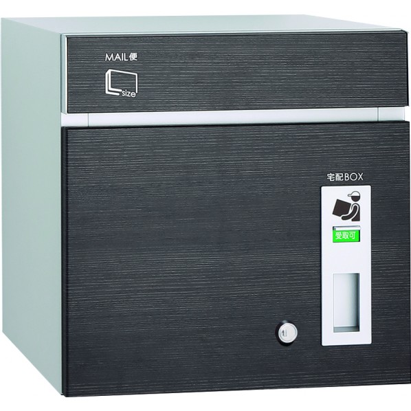 ユニソン(UNISON) コルディア80 左開きタイプ 前出し W390×H390×D432mm パイン 323131610 宅配ボックス メール便ポスト 1個