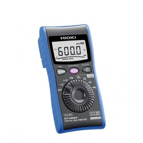 HIOKI HIOKI デジタルマルチメータ DT4224 成績表付 DT4224SEISEKITUKI 1個