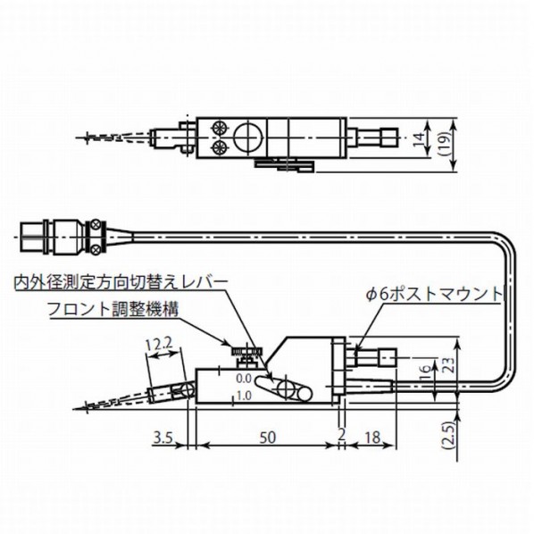東京精密 RONDCOM71C 72A 75GB R76A用汎用検出器 E-DT-LJ-R603B 1個｜DIY FACTORY ONLINE SHOP 104,500円