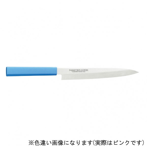 マスターコック 柳刃 ●全長:354mm ピンク AMSF021PI 1つ