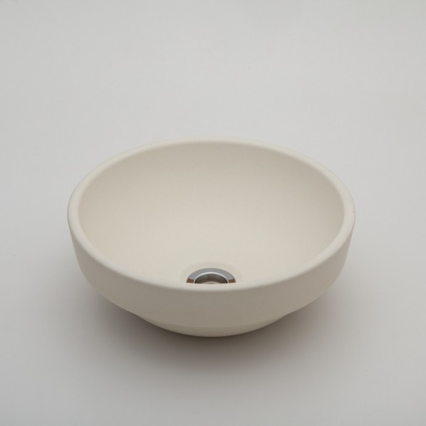 リラインス リブ付き手洗器 φ275&times;H109 練色 LSM5-NE 1台｜DIY FACTORY ONLINE SHOP